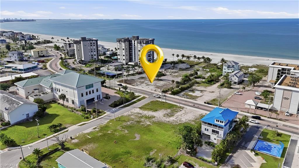 Expansive coastal property featuring a prominent beachfront location - Virtually Edited Image