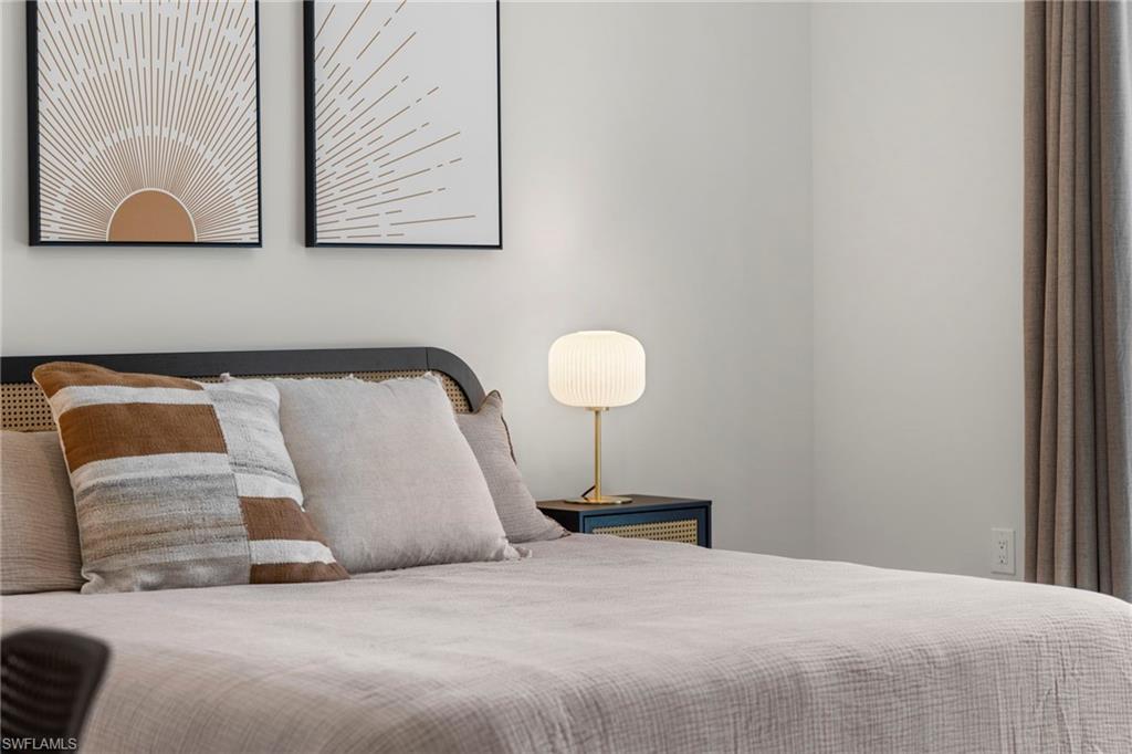 White walls and a neutral color palette