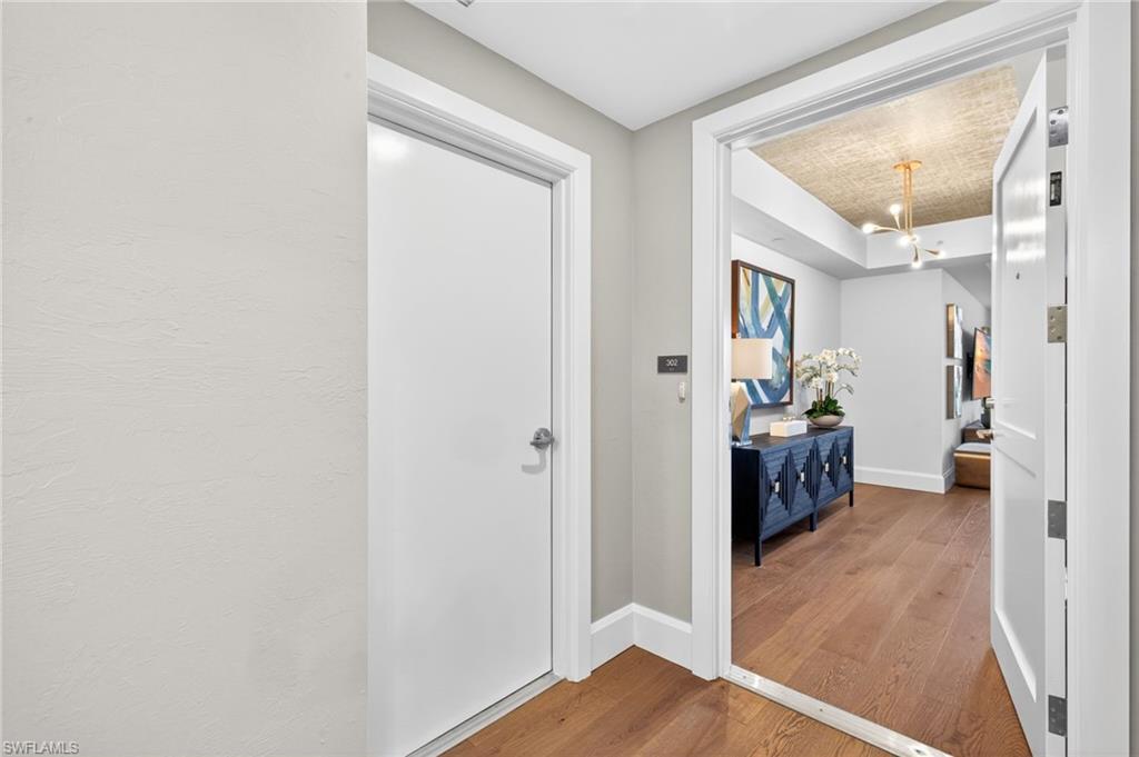 Private entry off elevators