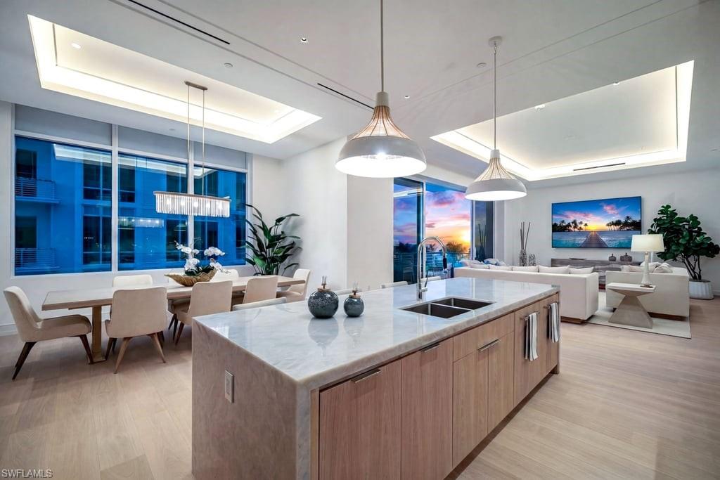 Designer Kitchen w/ Gulf Views