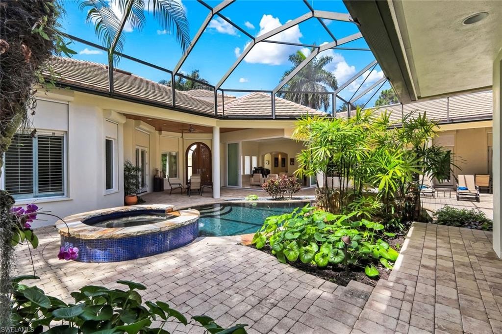 Almost All Rooms Open to the Tropical Courtyard