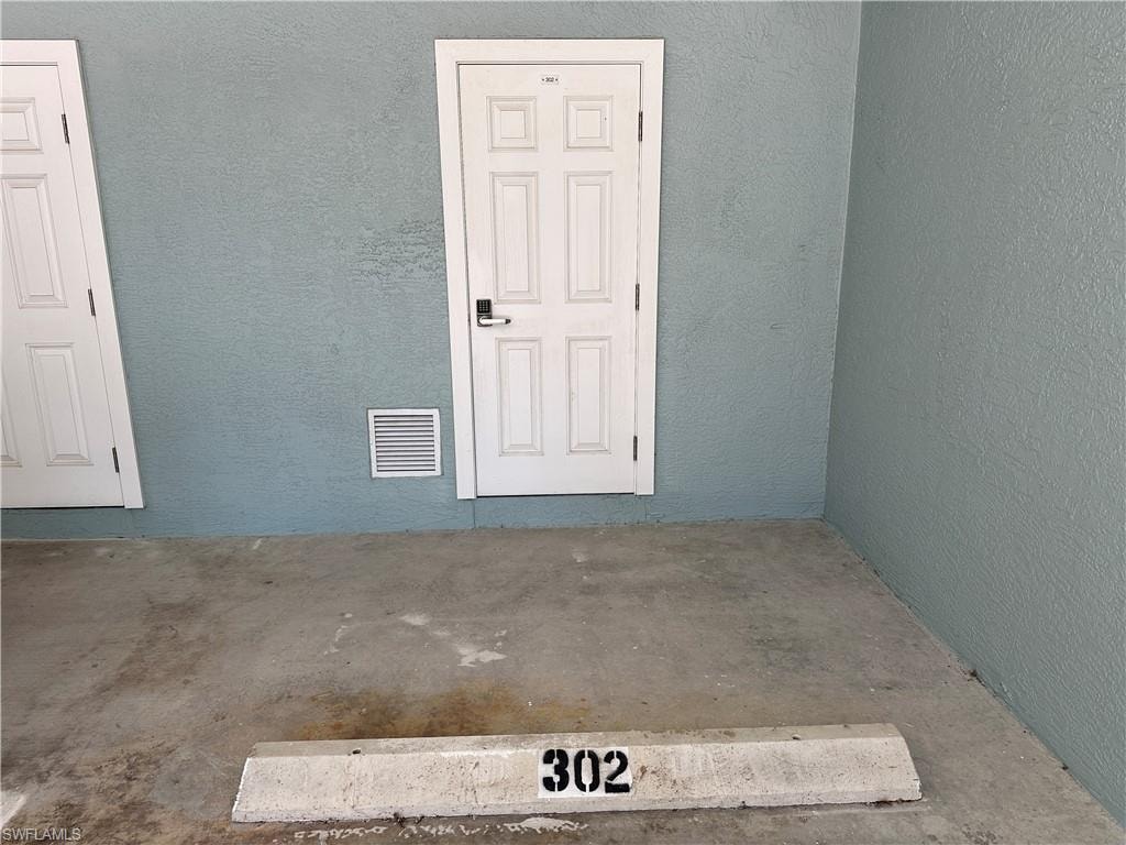 Under-building parking and secure storage