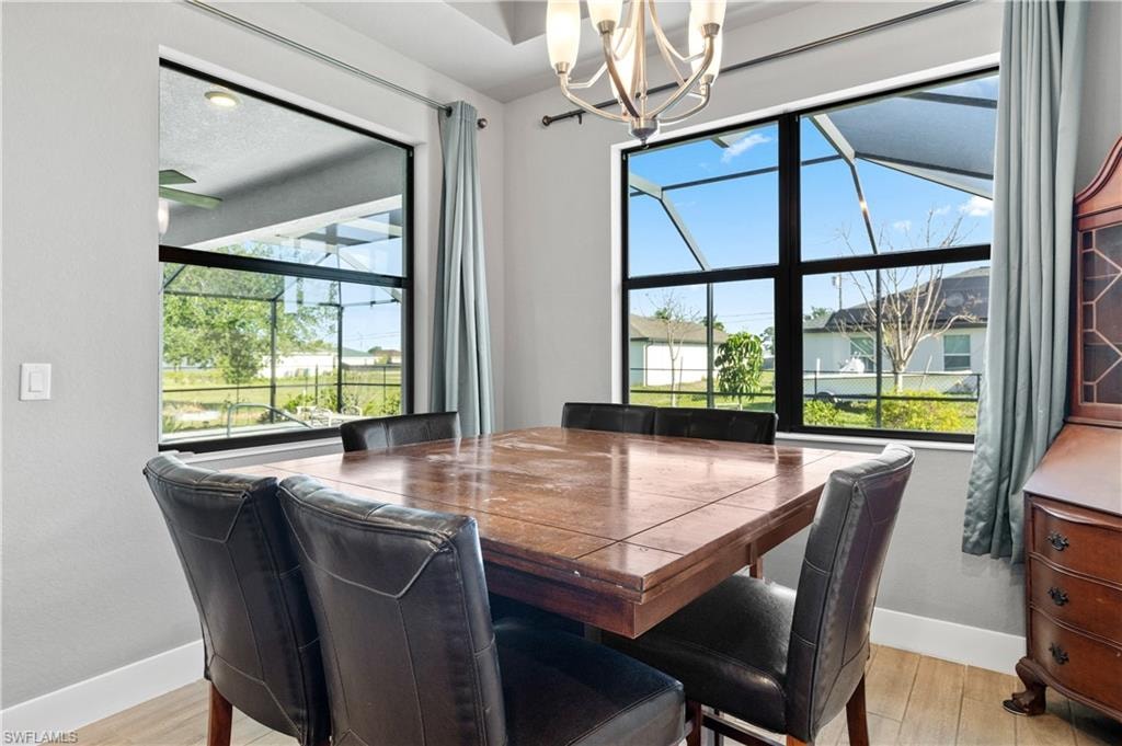 Dining area