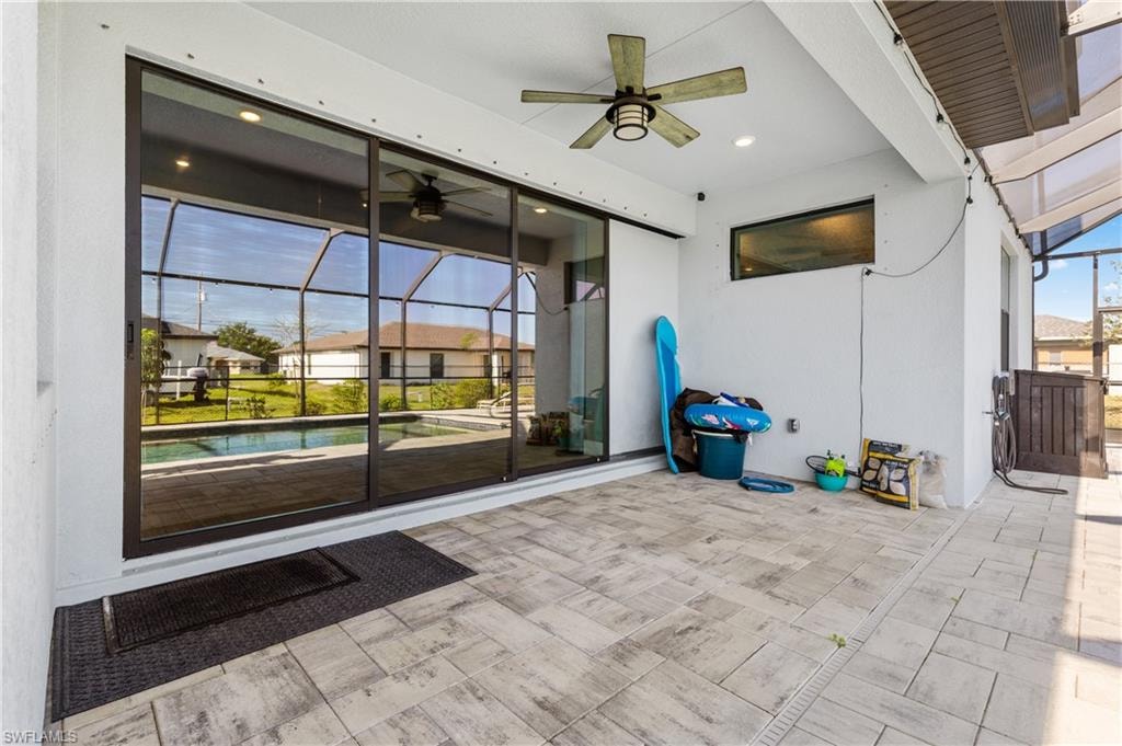 Covered lanai