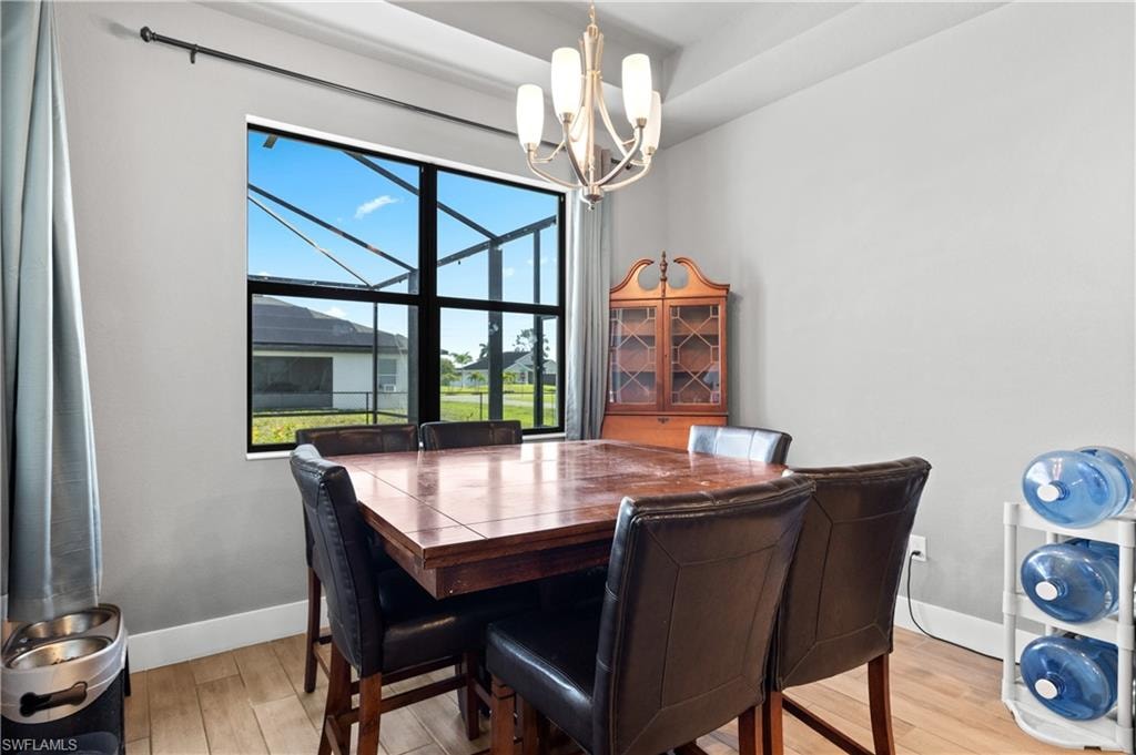 Dining area