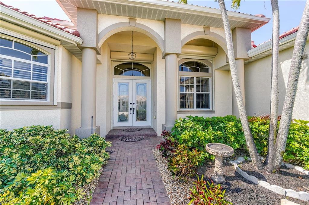 Formal front entrance