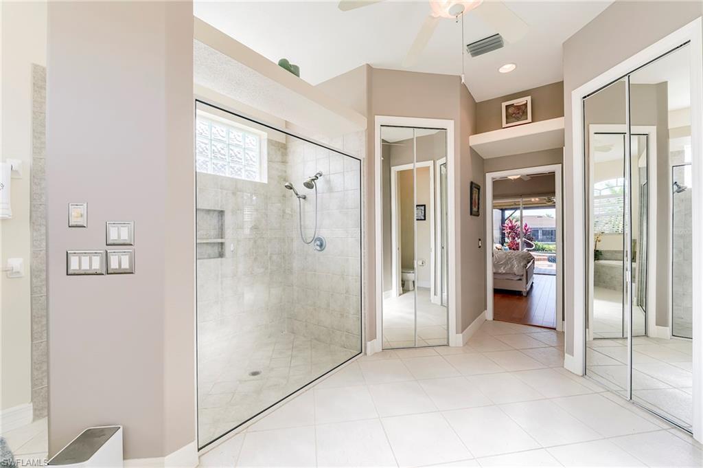 Closets on either side