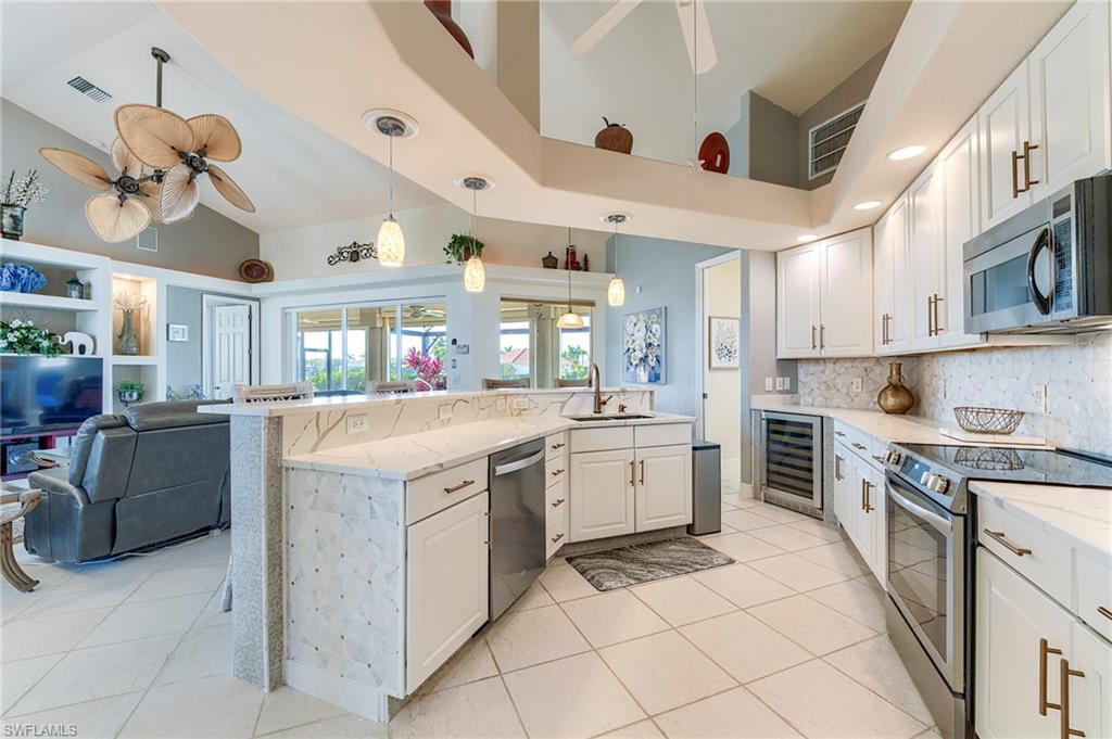 Updated Quartz and stainless kitchen