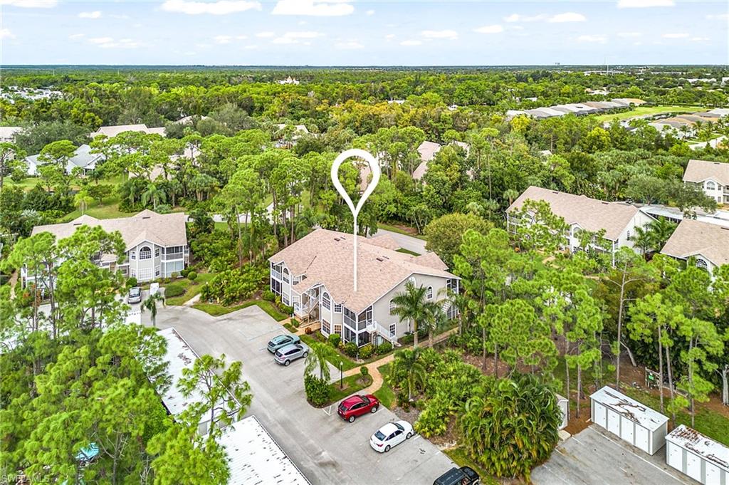 Aerial perspective of building