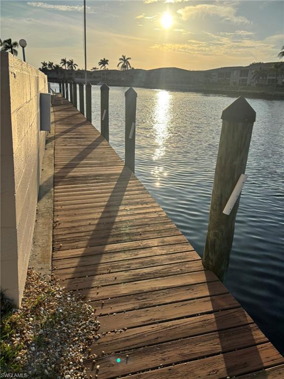 Wooden community dock, prefect for fishing