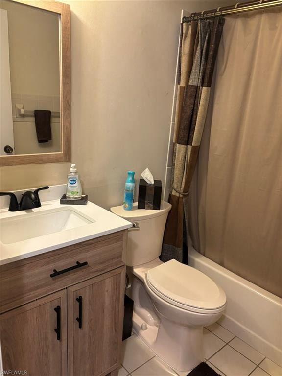 Guest bath features vanity and combination shower/tub