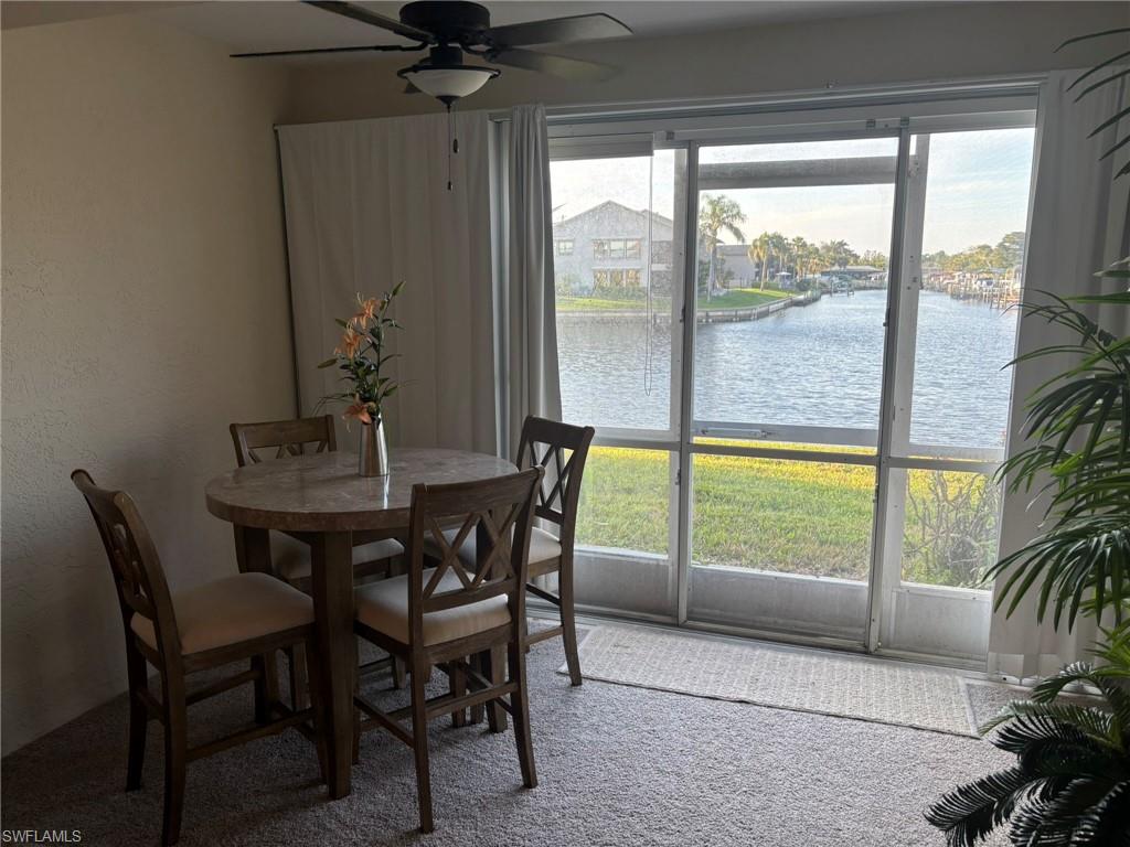 Sunroom provides additional space for eating, lounging or conversation.