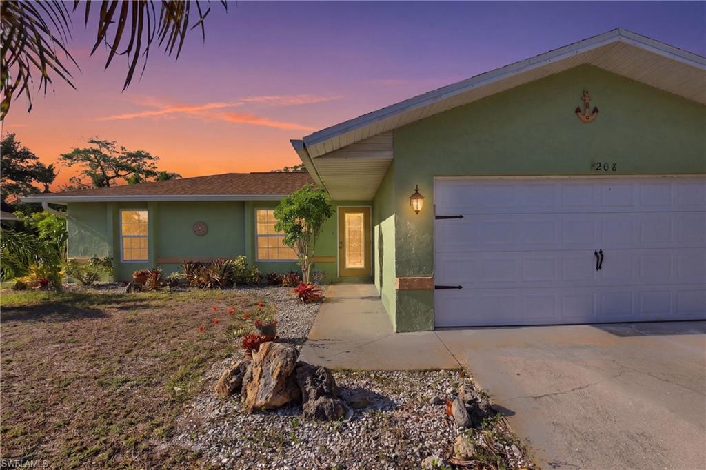 Front of Home at Twilight