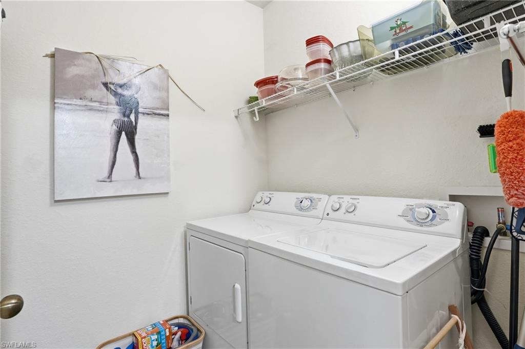 Washer and dryer stay!