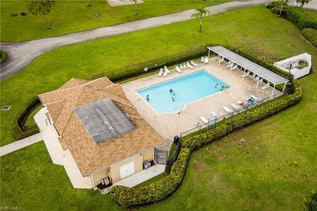Club houe and pool area