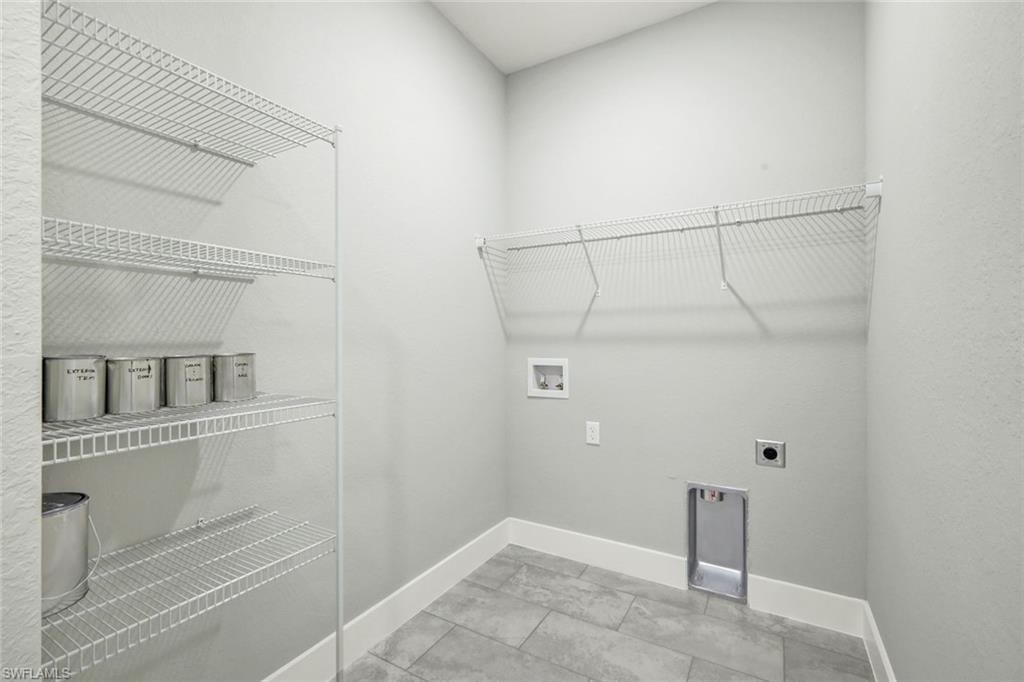 laundry area
