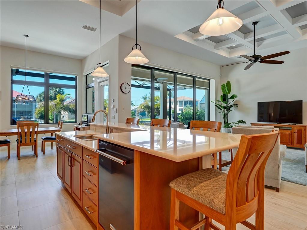 Enjoy visiting with guests while preparing gourmet treats