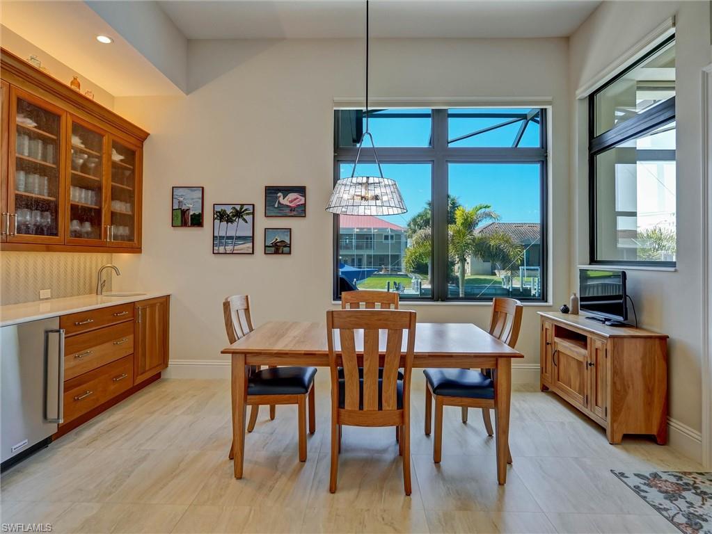 Enjoy sunny views from your Dining Room