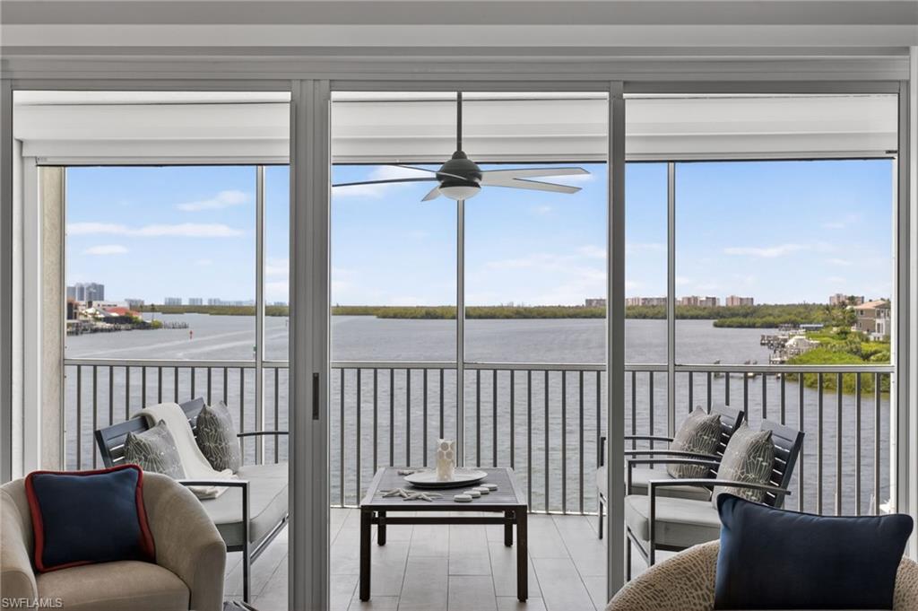ELECTRIC STORM SHUTTERS ON THE BALCONY
