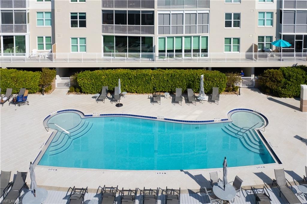Plenty of room for sunning on the South facing pool area!