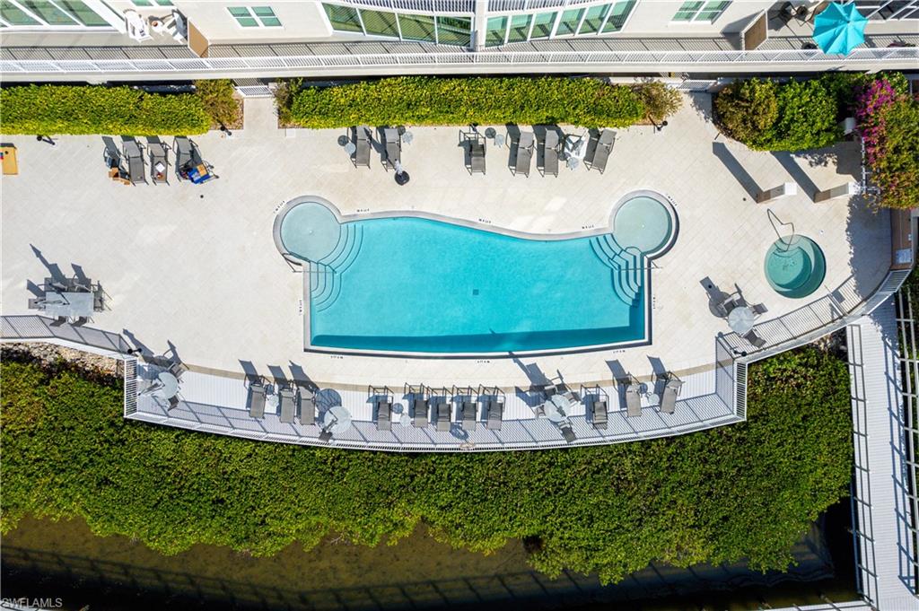 Beautiful bayside refurbished pool and deck!