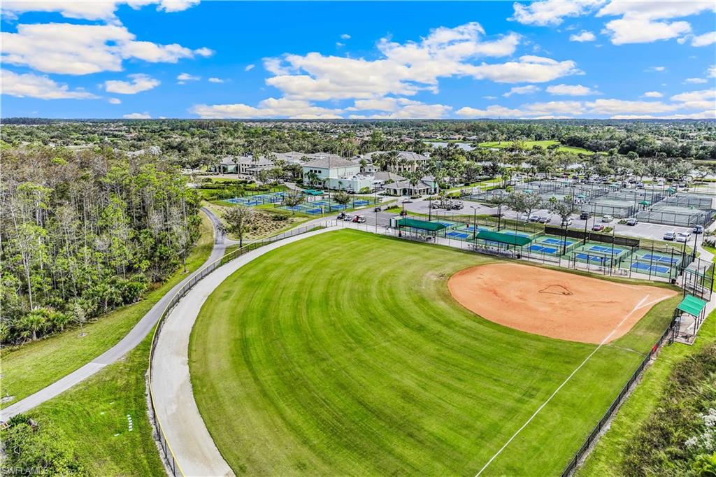 Softball field and Walking Trail