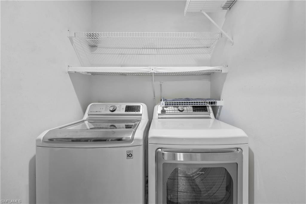 In unit newer washer and dryer