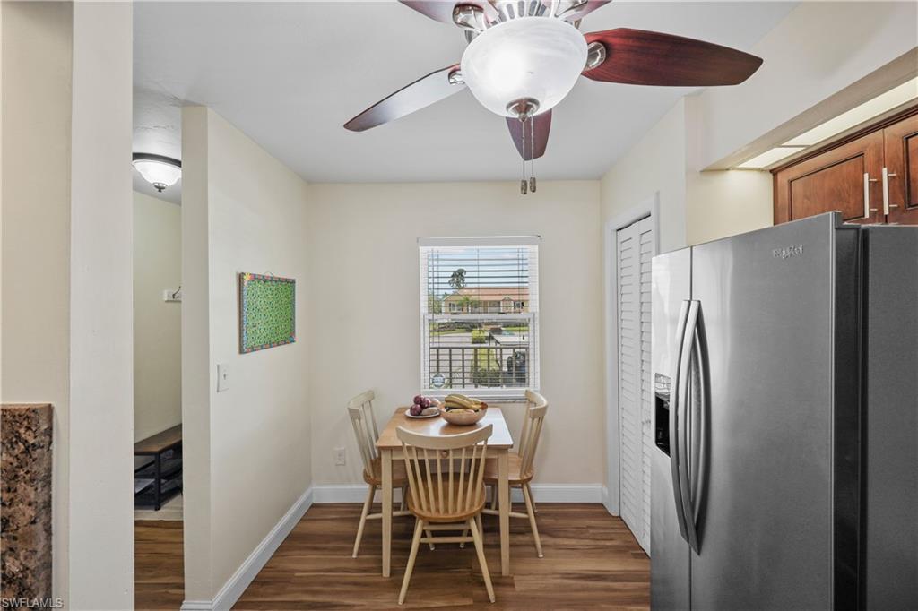Kitchen eat in area