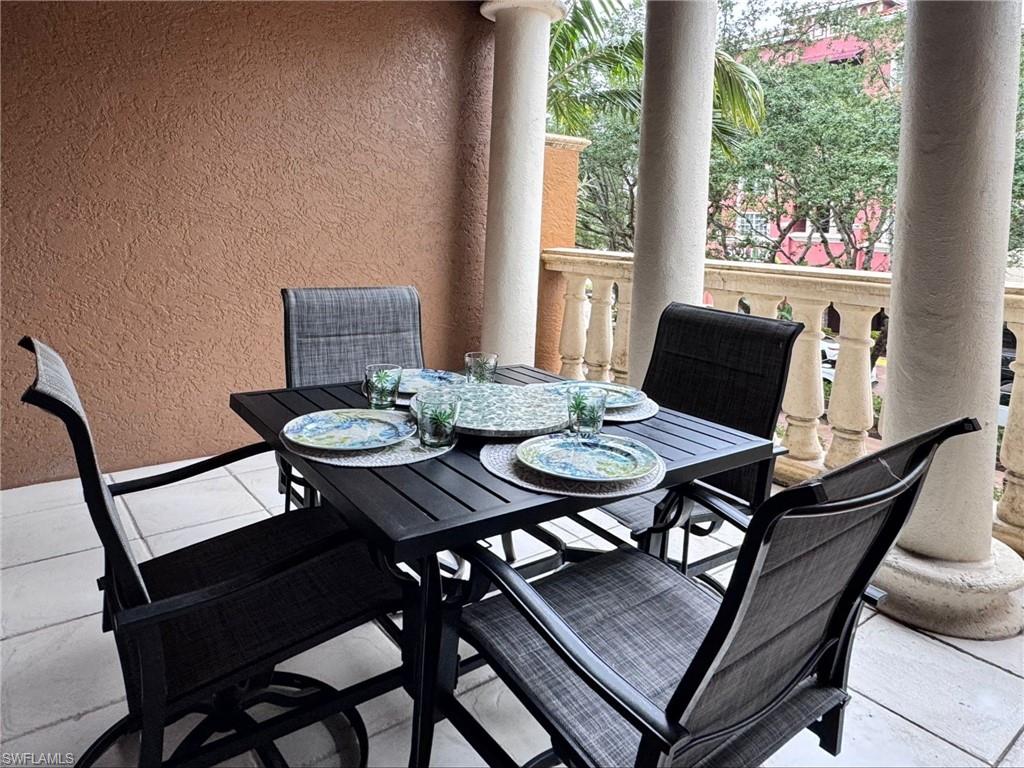 Patio / terrace featuring outdoor dining area