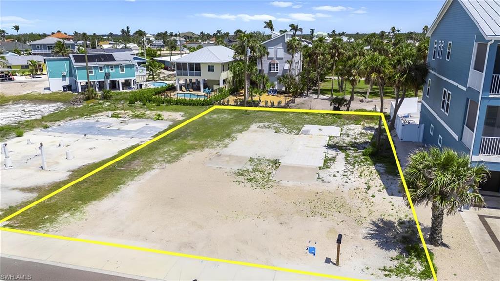 Birds eye view of property with a residential view  - Virtually Edited Image