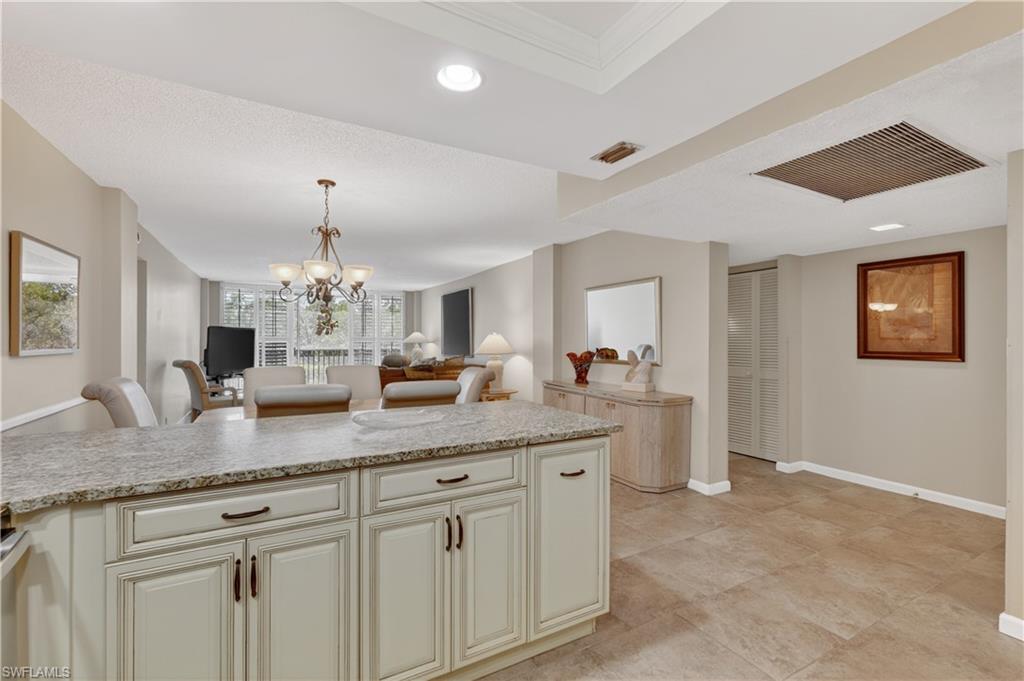 Open kitchen layout