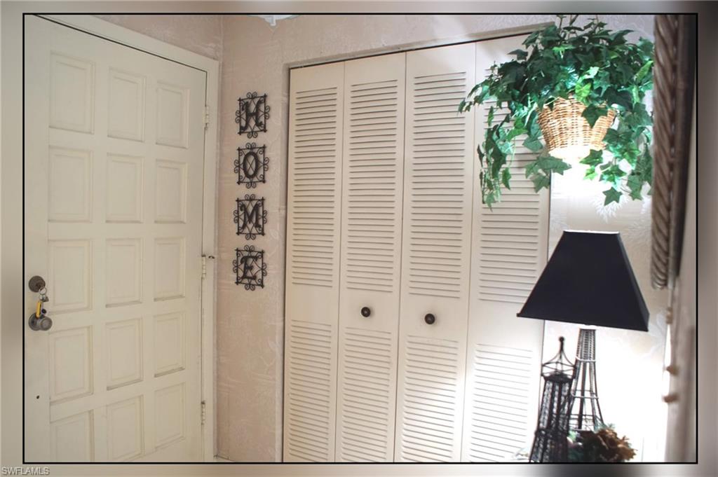 View of foyer entrance