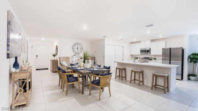 Model home - actual features may vary.
