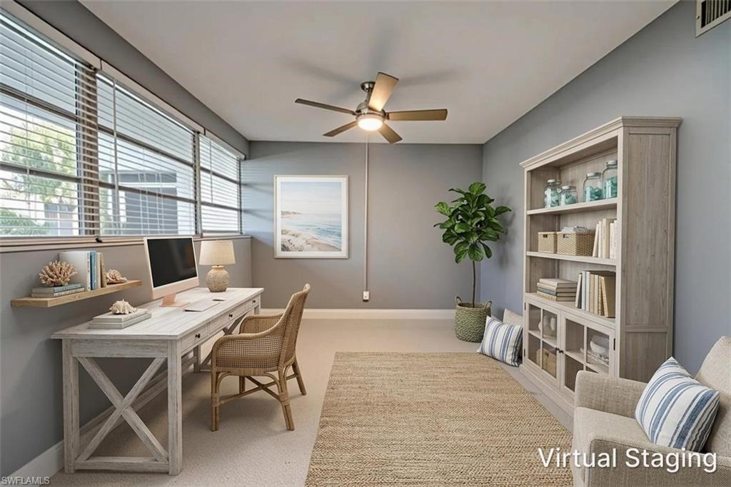Virtually Staged Flex Space