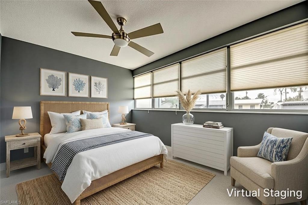 Virtually Staged Guest Room