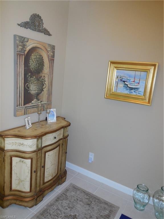 View of bathroom