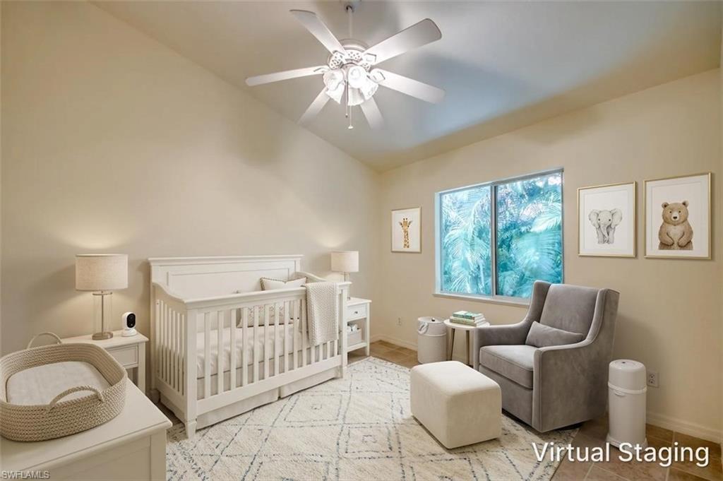 3rd Bedroom/Virtually Staged Nursery
