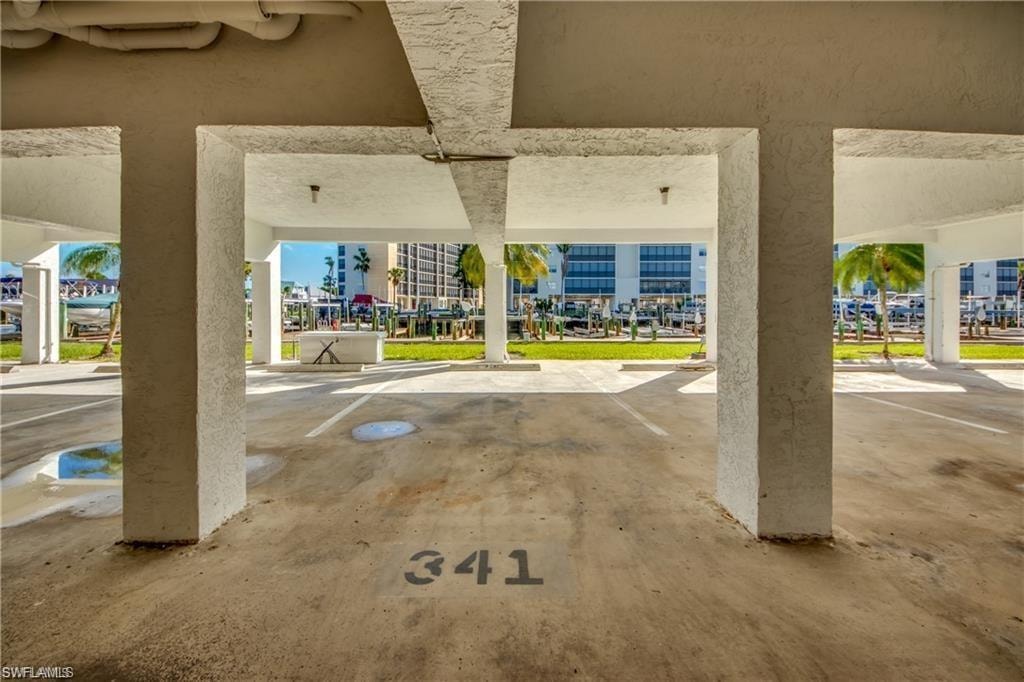 Coveted underneath parking. Otherwise you are outside in the hot sun!