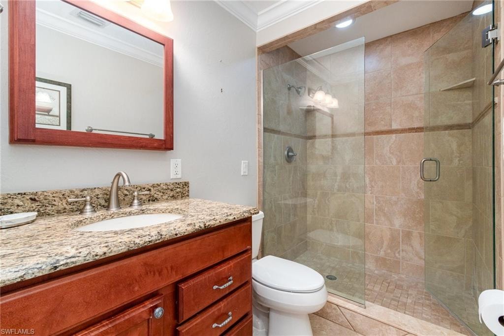 Apt "A" Guest Tiled Shower Bath!