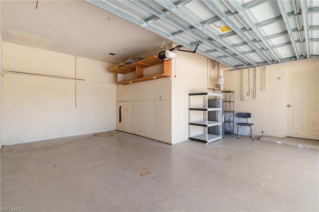 Apt. "B" has a garage and a half!