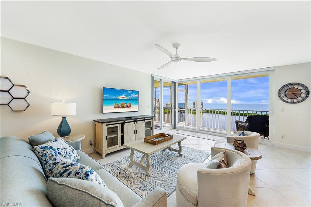 Living Area and Open Balcony