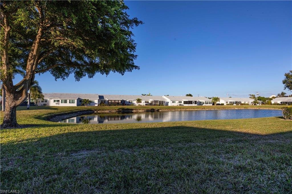 Water view with nearby suburban area