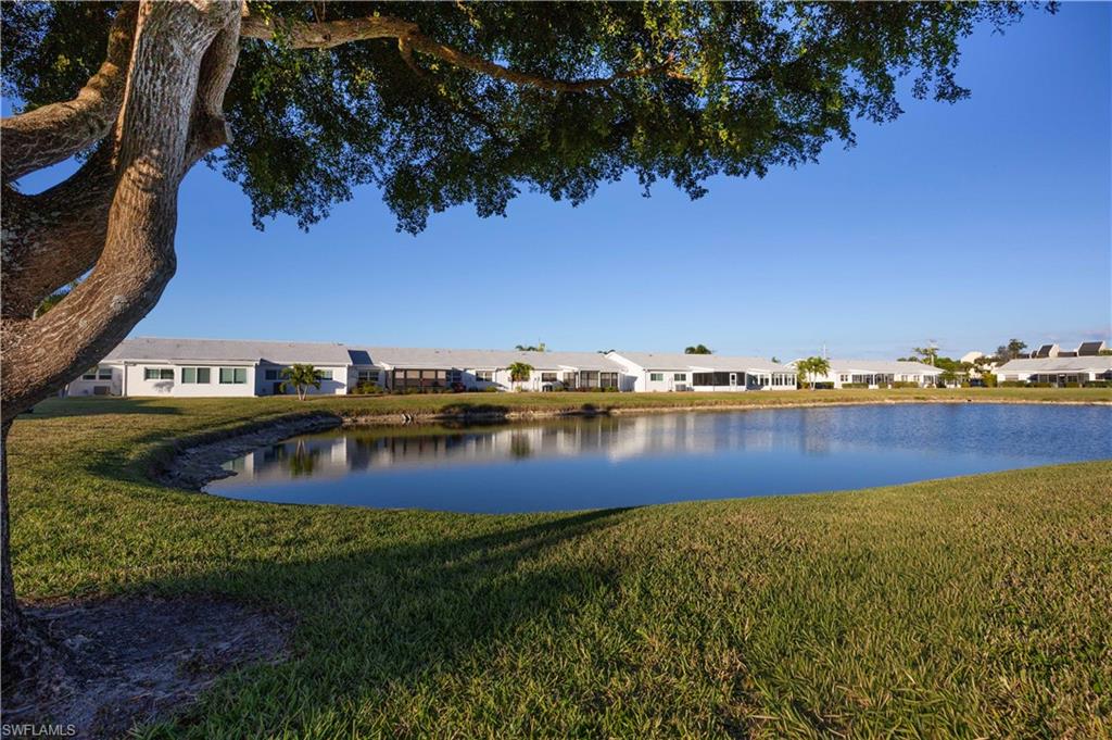 Water view with nearby suburban area