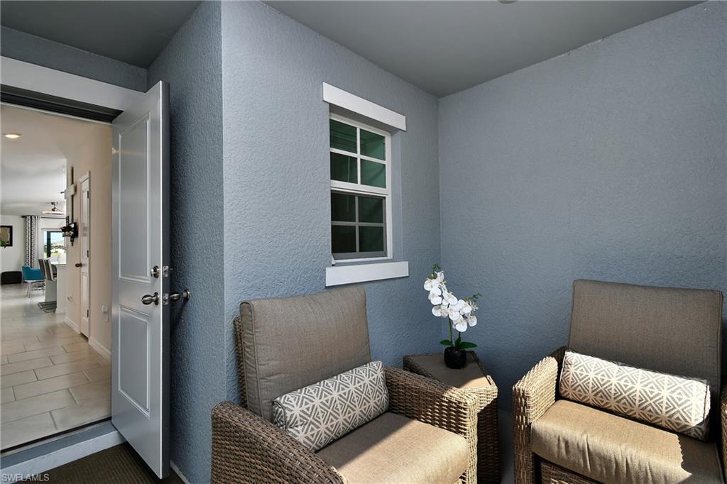 front lanai area