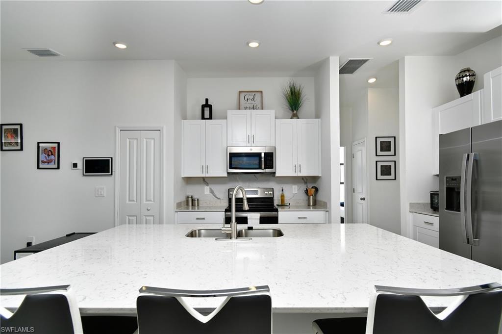 bar area