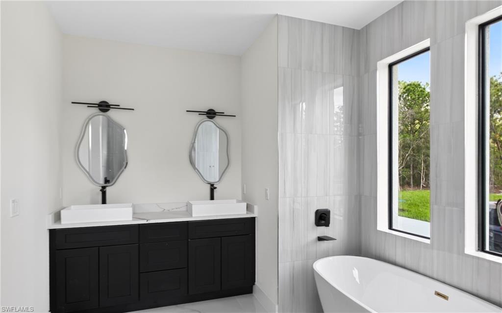 master bedroom double sinks