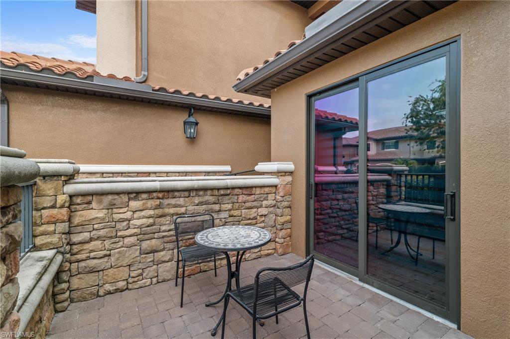 View of patio