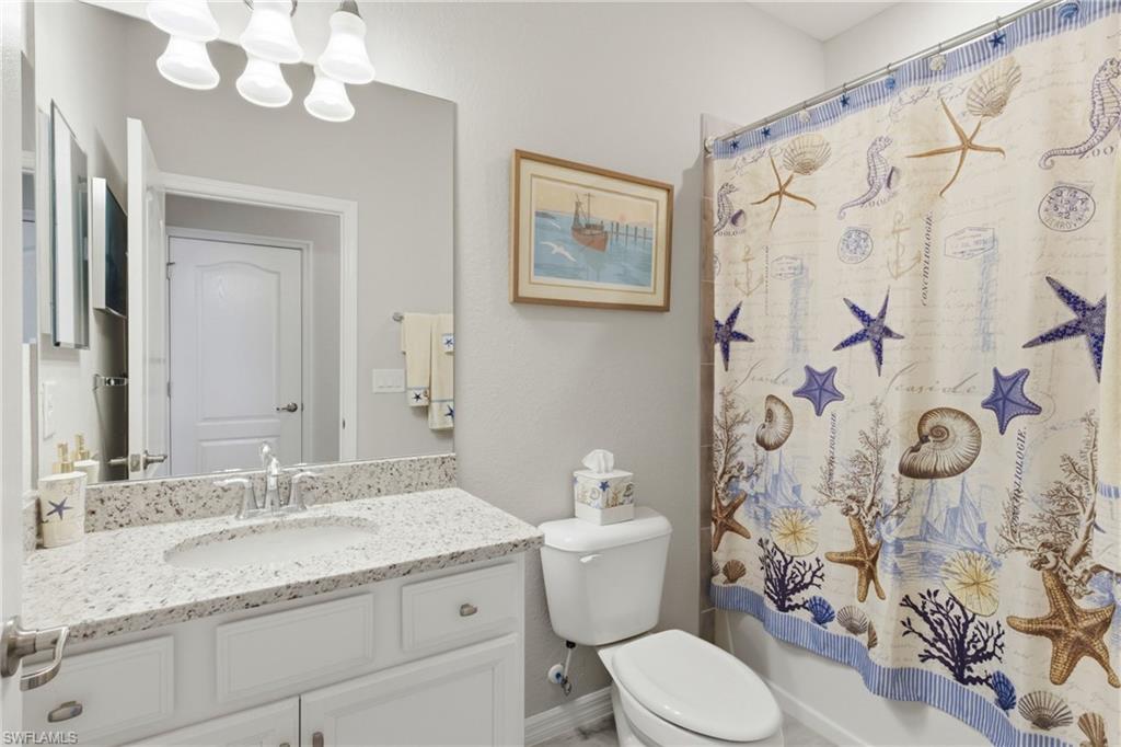 Bright guest bath offering a comfortable design with quality fixtures and a practical layout.