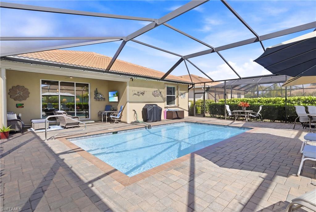 Resort-style pool with ample space for lounging and enjoying the warm Florida weather.