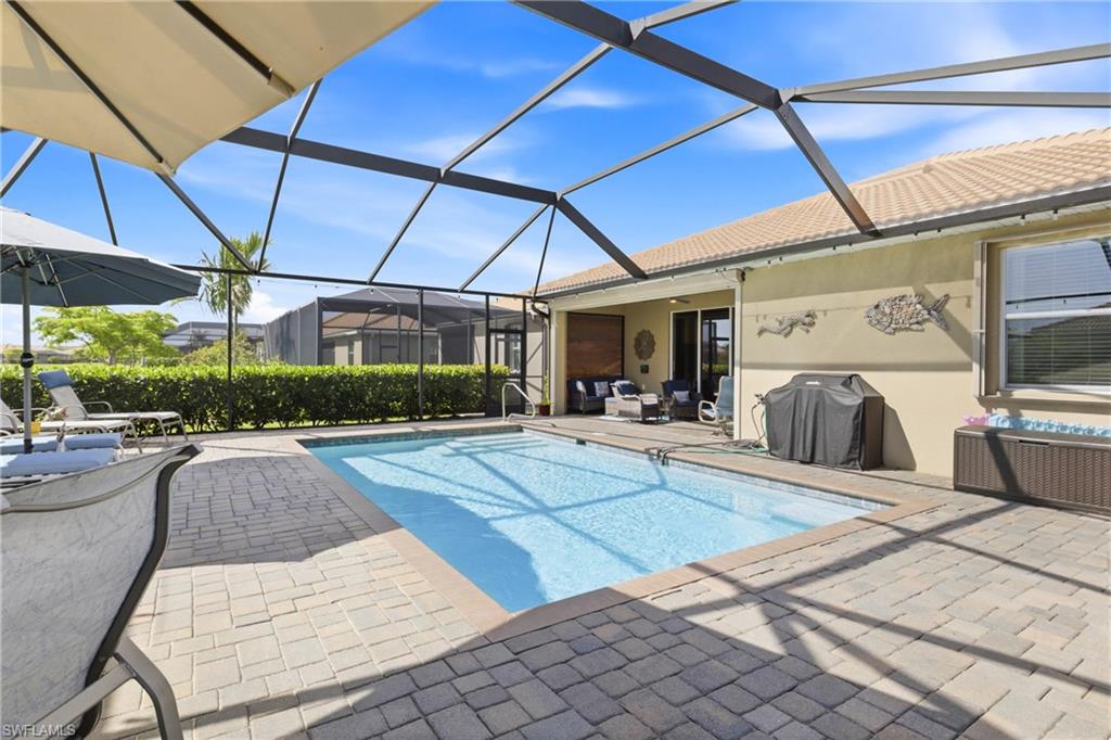 Spacious outdoor pool area perfect for entertaining, swimming, and enjoying the Florida lifestyle year-round.